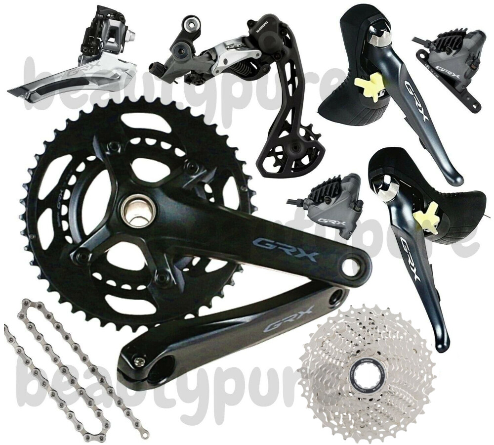Shimano GRX RX810 Gravel-specific Mechanical with RX600 Crank groupset New