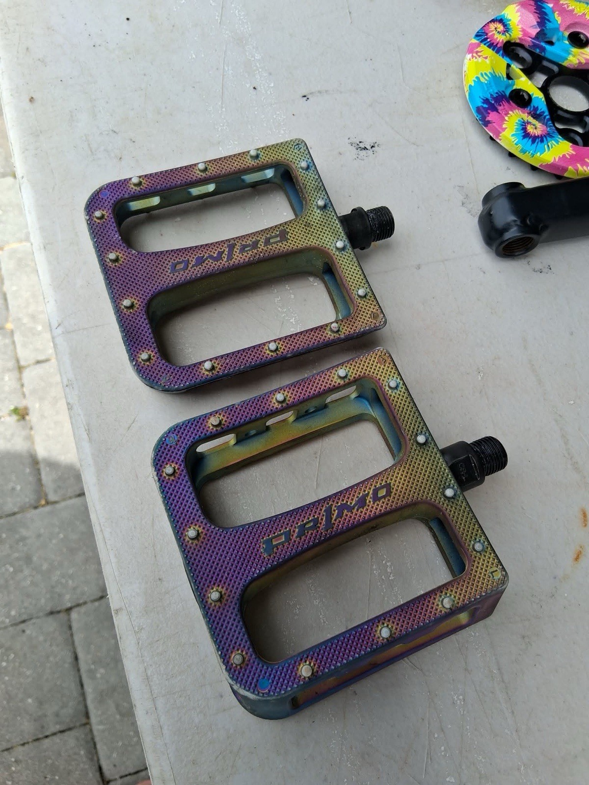primo oil slick pedals plastic