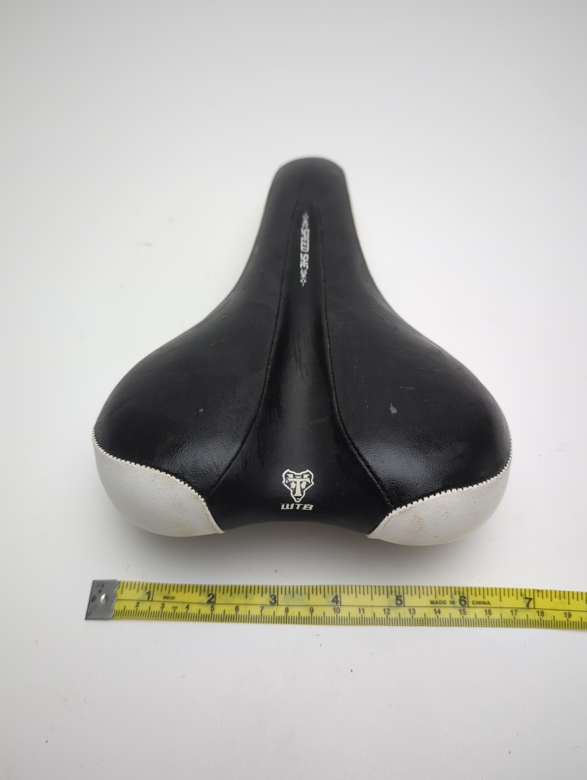 WTB Bike Saddle – Speed She Women’s Black + White – Mt Bike