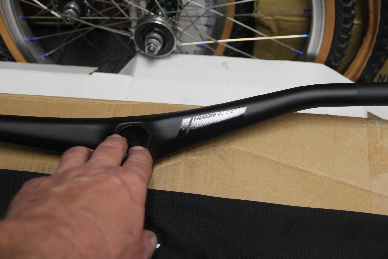 Syncros Hixon iC SL Bar/Stem Matte Black, 780x50mm