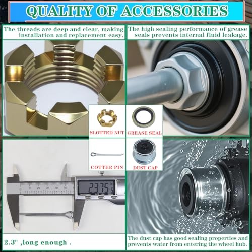 3500 lbs L68149 L44649 Bearing Kits for 1-3/8» to 1-1/16» #84 Spindle 4 Sets