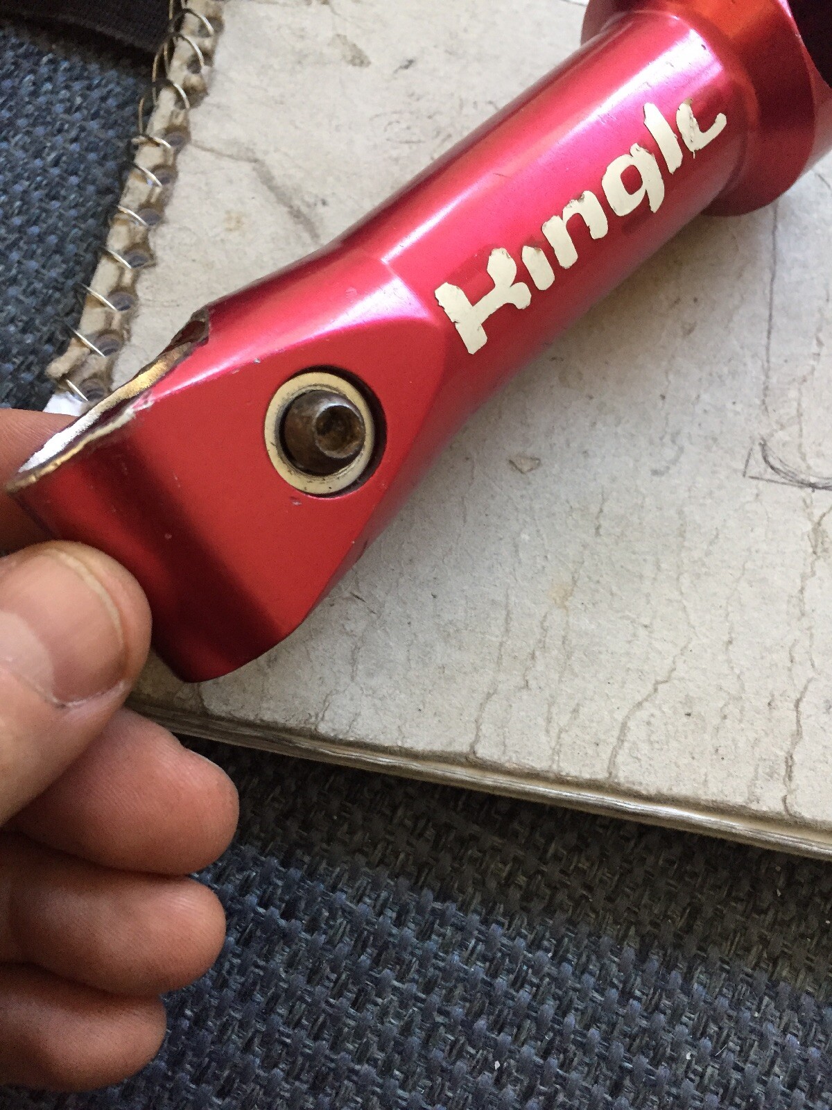 Ringle aluminum Stem 12cm 1” Steerer