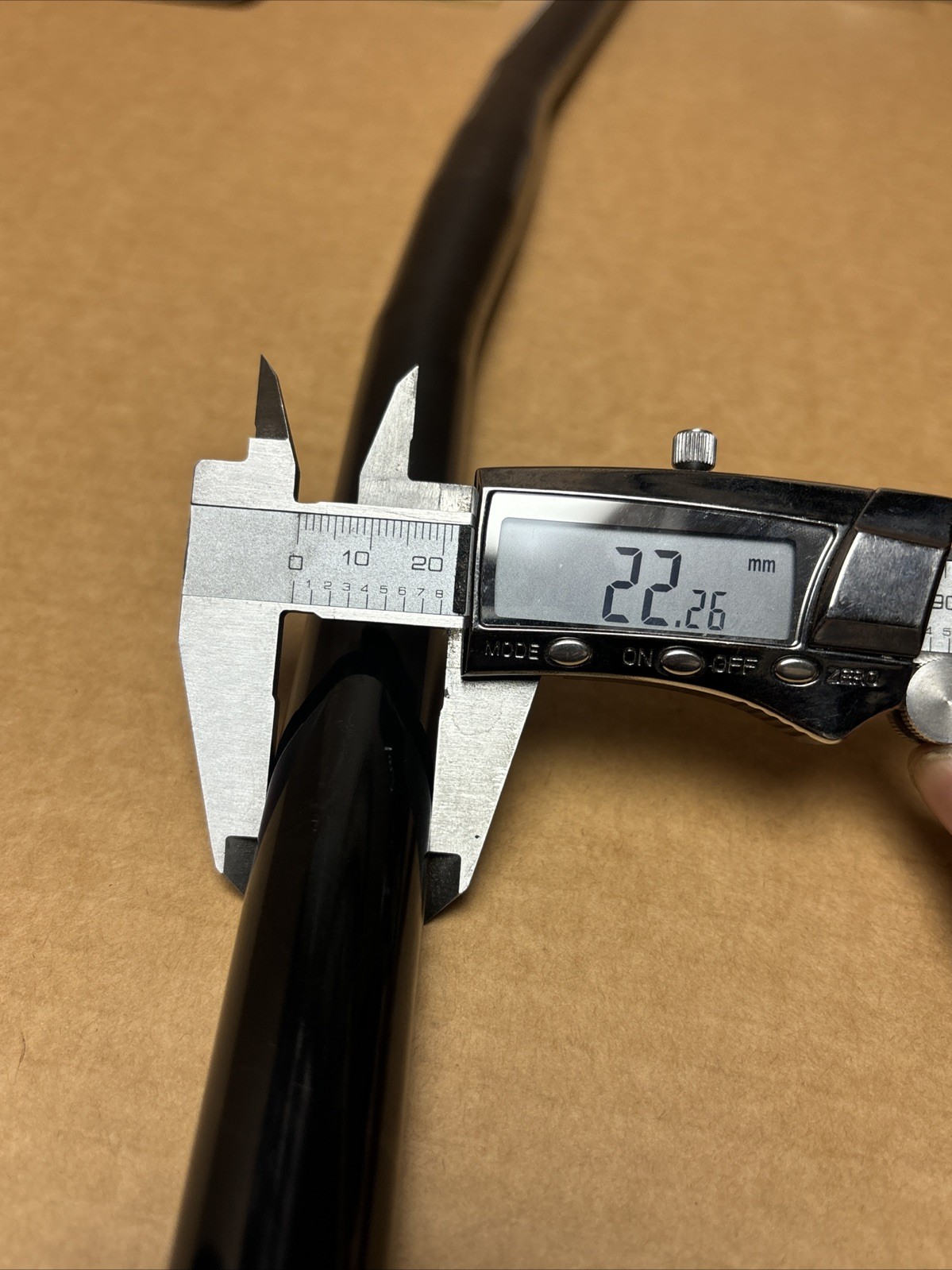 NOS Tange Prestige Tioga Japan 25.4mm CrMo Double Butted Mtb Flat Bar Handlebar