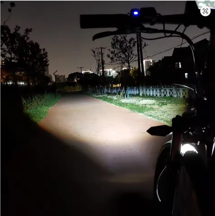 Ebike Headlight Waterproof Switch with Horn 12/24/36/48/52/60/72V 6W High-Power