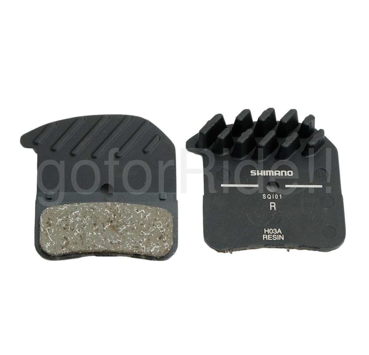 2x Shimano H03A SAINT M820 ZEE XT M8020 Resin Disc Brake Pads Ice Tech Y1XM98020