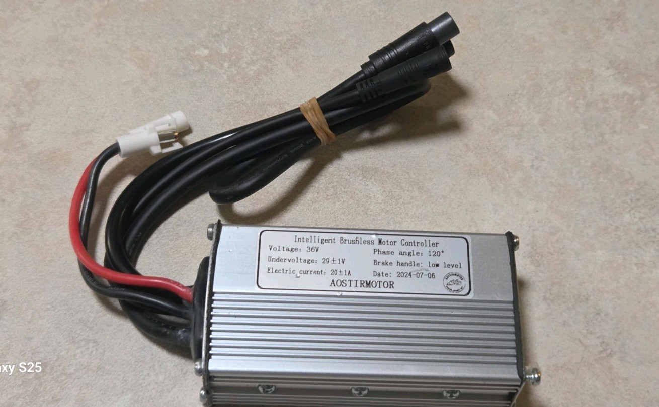 Aostirmotor A20 electric Bike 36v 20″ controller WP plugs original