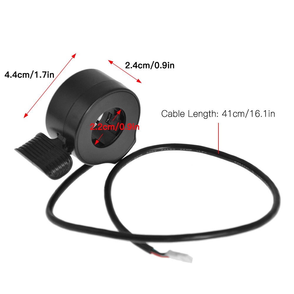 2.2cm/0.9In Thumb Finger Trigger Throttle Universal Electric Accele RORN