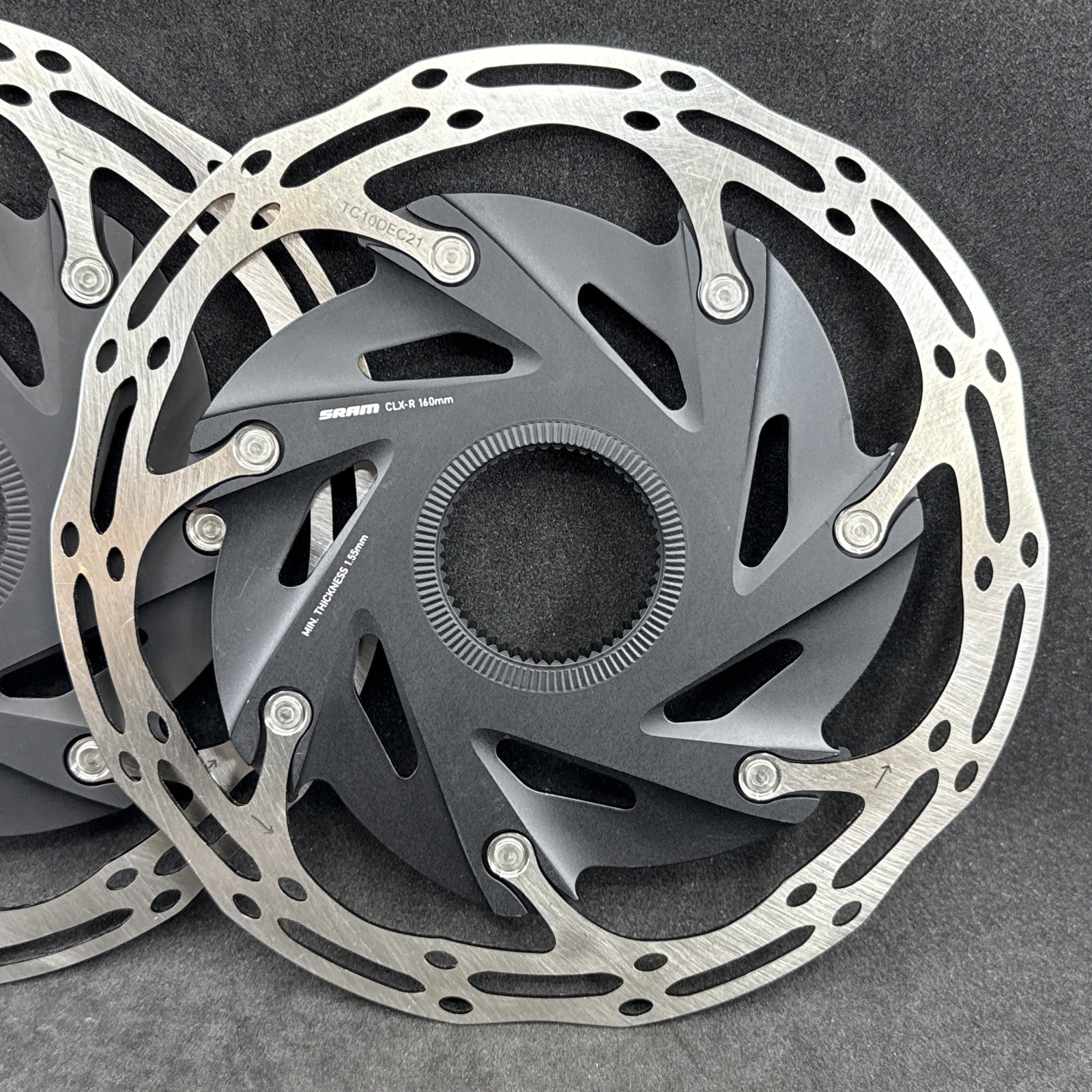 2pcs SRAM Centerline XR Disc Brake Rotors 160mm Centerlock CLX-R Road Bike Rotor