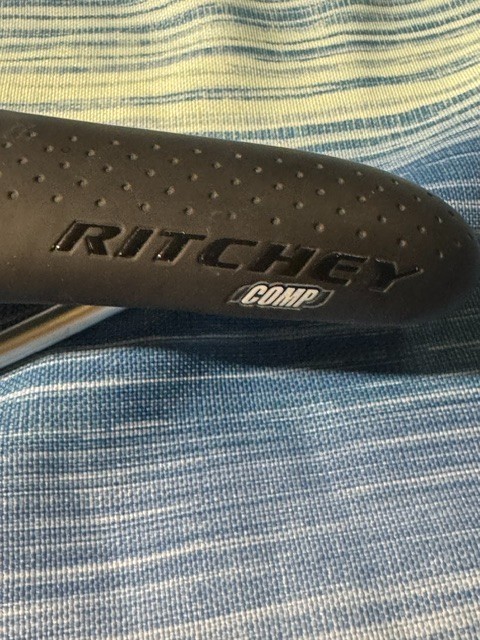Ritchey Comp Streem Bike Saddle Black Steel Rails Road Gravel MTB 132mm