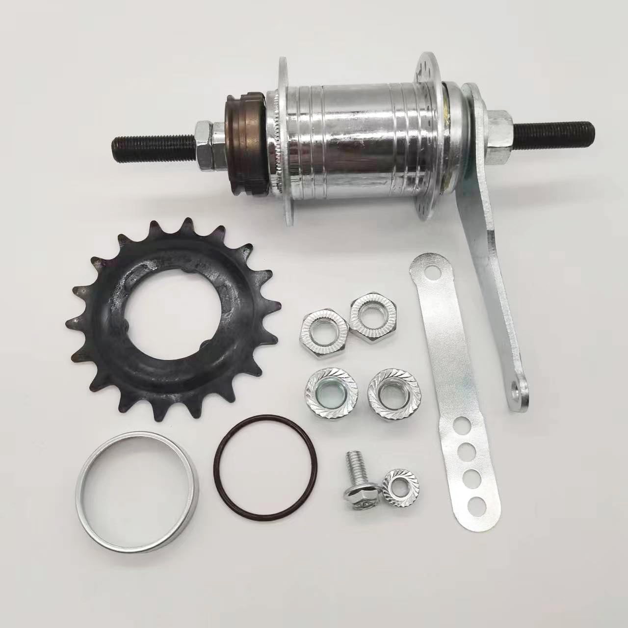 Bicycle Coaster Brake Hub 36 Hole Stainless Steel Rear Bike Freehub Single Speed