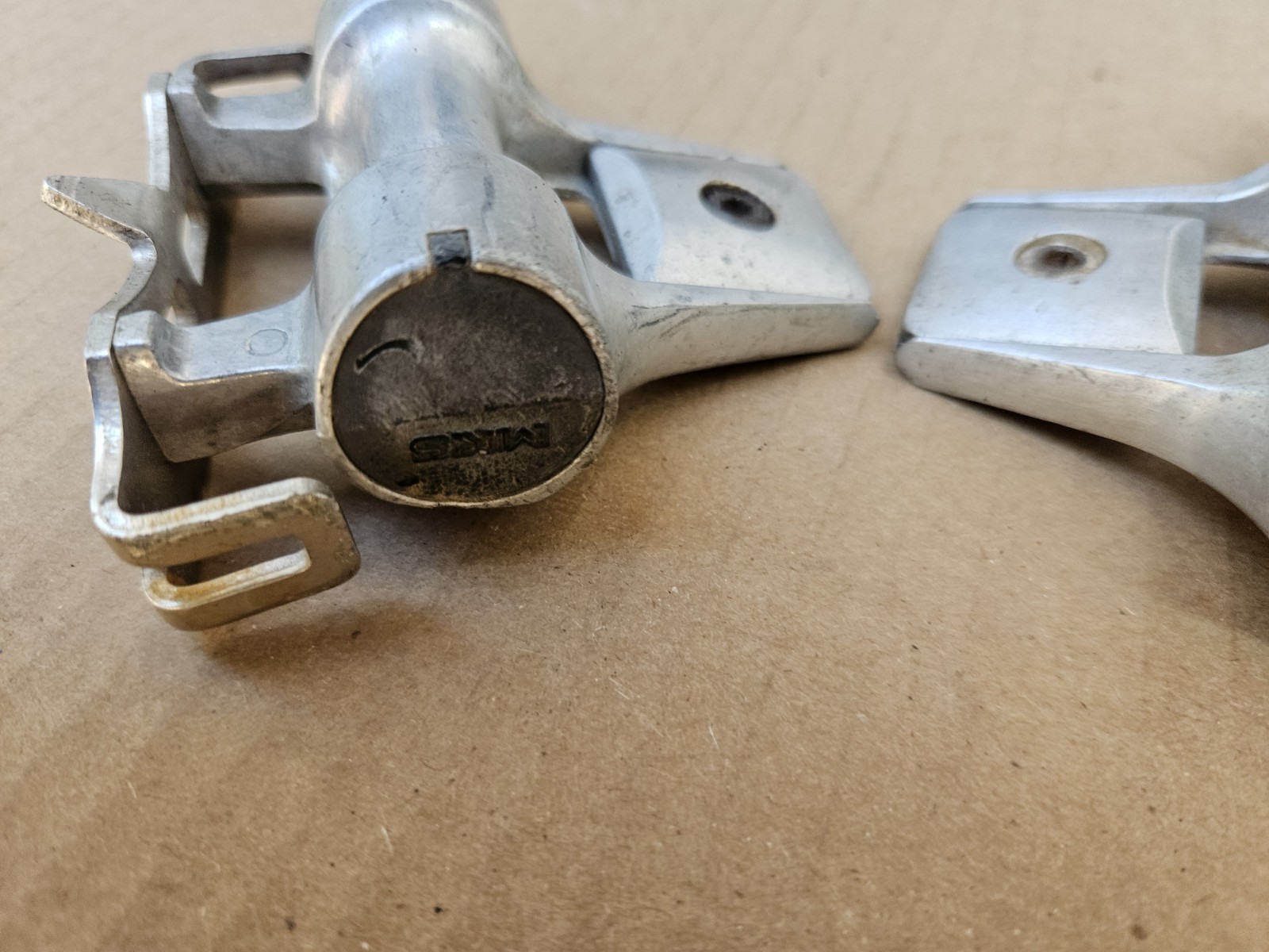 Vintage MKS Esquartz 107 Road Bike Platform Pedals Left Right Set 9/16″ Japan