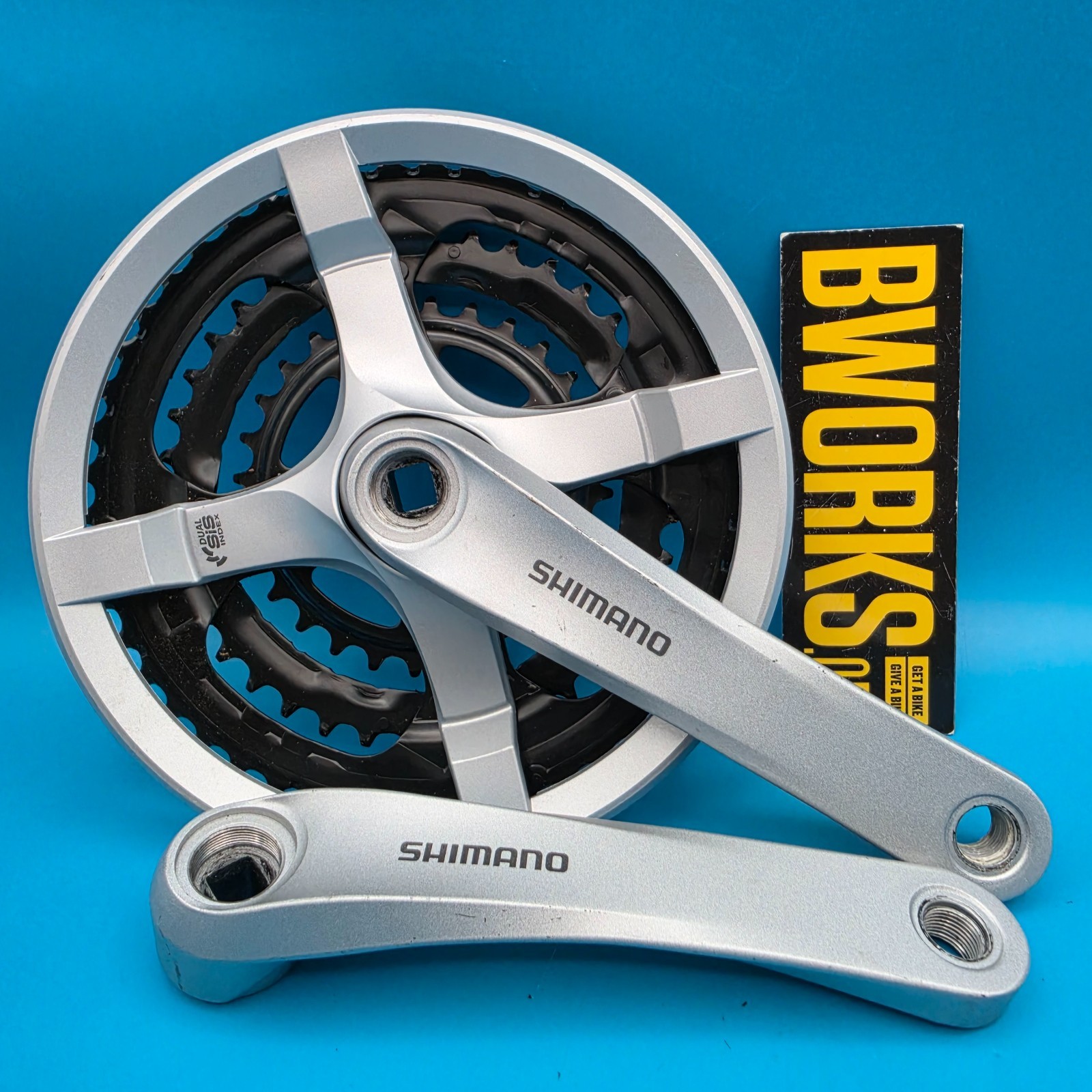 Shimano Tourney FC-TY501 Square Taper Triple Crankset 170mm 48/38/28t NEW f15