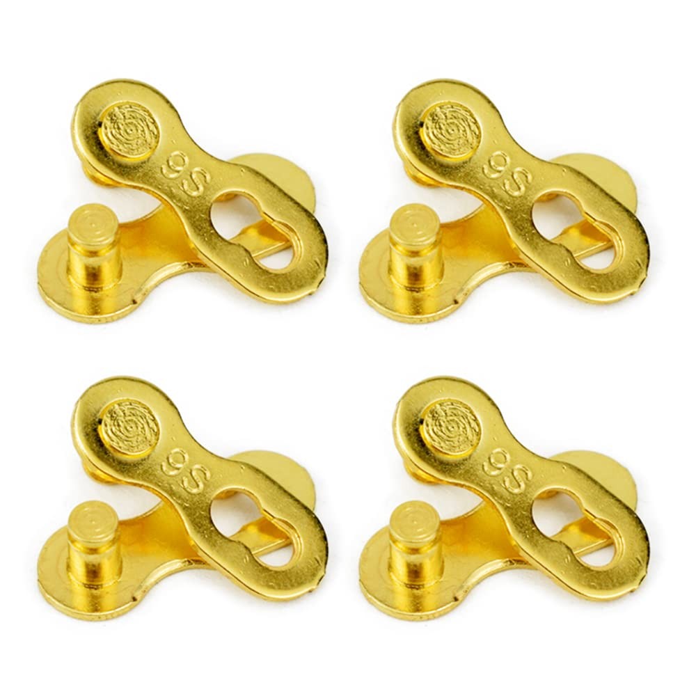 4 Pairs Bicycle Missing Link 1/6/7/8/9/10/11/12 Speed Chain Reusable Steel Bi…