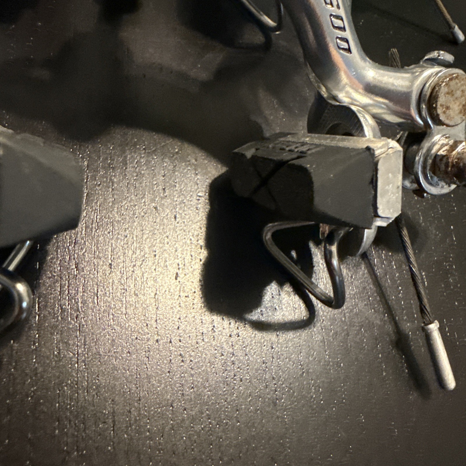 Shimano 600 Arabesque Vintage Brake Caliper Set Front Rear Nutted