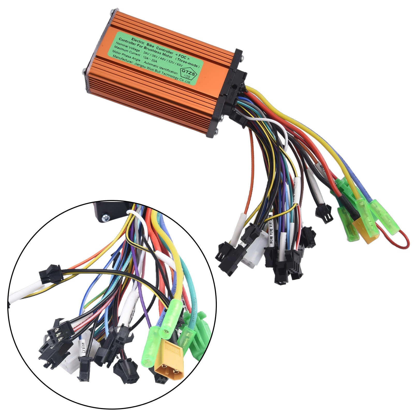 10A-20A Controller 36/48/52V Brushless Controller For Electric Scooter