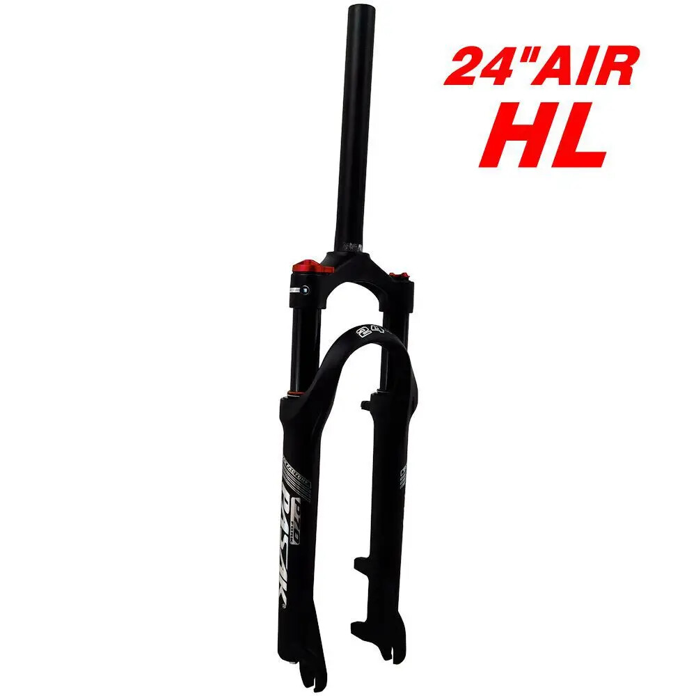 20 24 Inch Mountain Bike Front Fork Air Fork Disc Brake 100mm QR Bicycle Froks