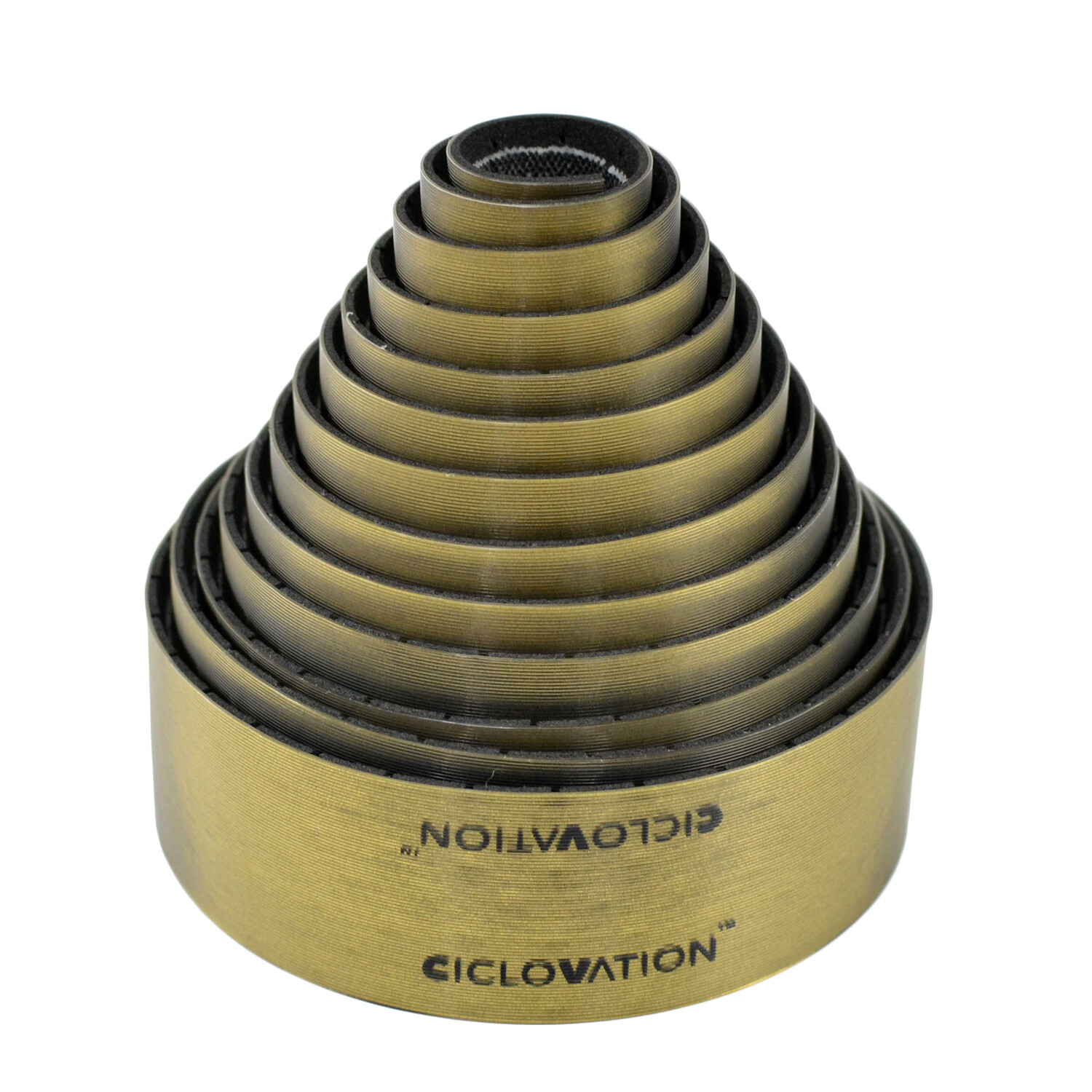 CICLOVATION Premium Halo Touch Bar Tape Road Handlebar Tape ,Gold Mine
