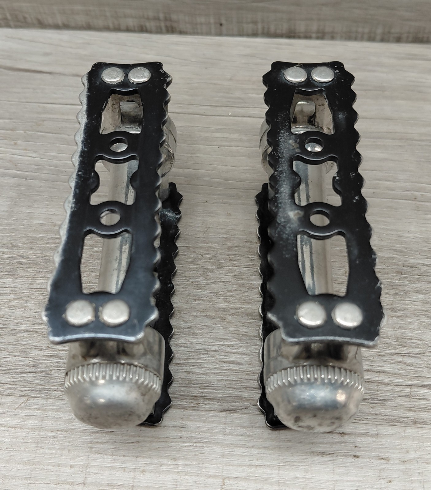 Vintage MKS Sylvan Sealed Bearing Bike Pedals 9/16″ Road Touring City Alloy