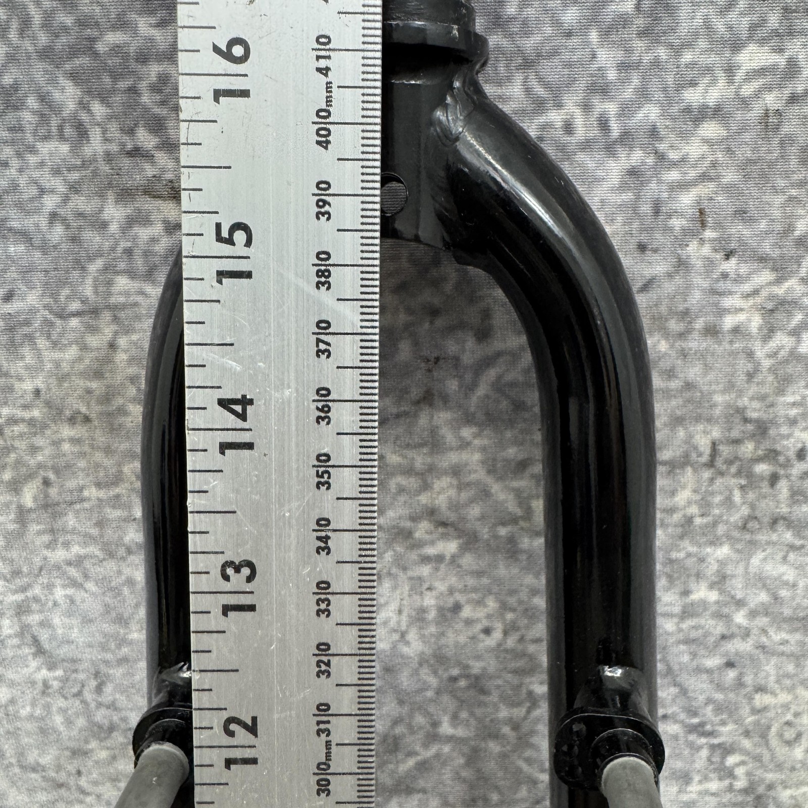 Vintage 700c Fork 1 1/8 In Threaded Steel Cantilever V-Brake Hybrid Gravel QR 8