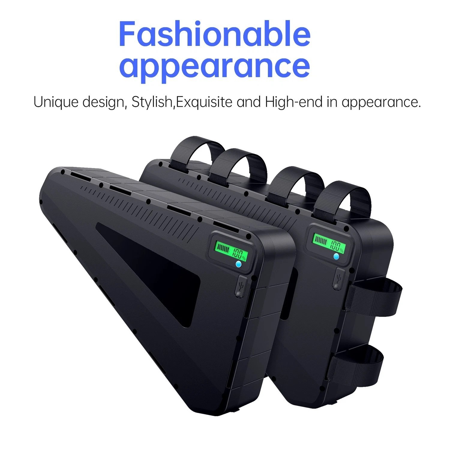 Ebike 60V 20AH 25AH Downtube Triangle Batter Pack Waterproof for 60V 3000W