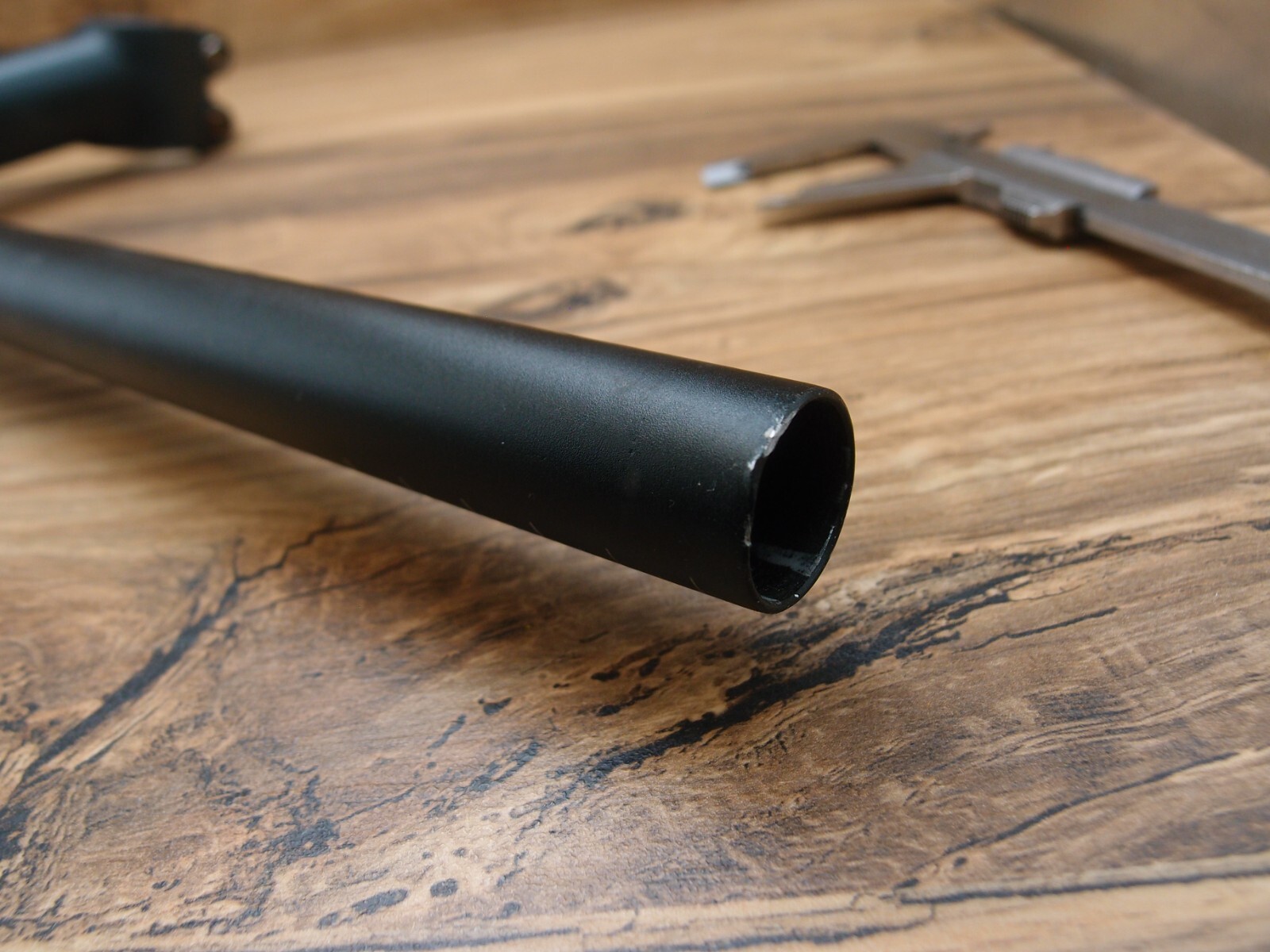 flat handlebar ixs X-2RXC double butted + ahead stem Ritchey 1 1/8 in