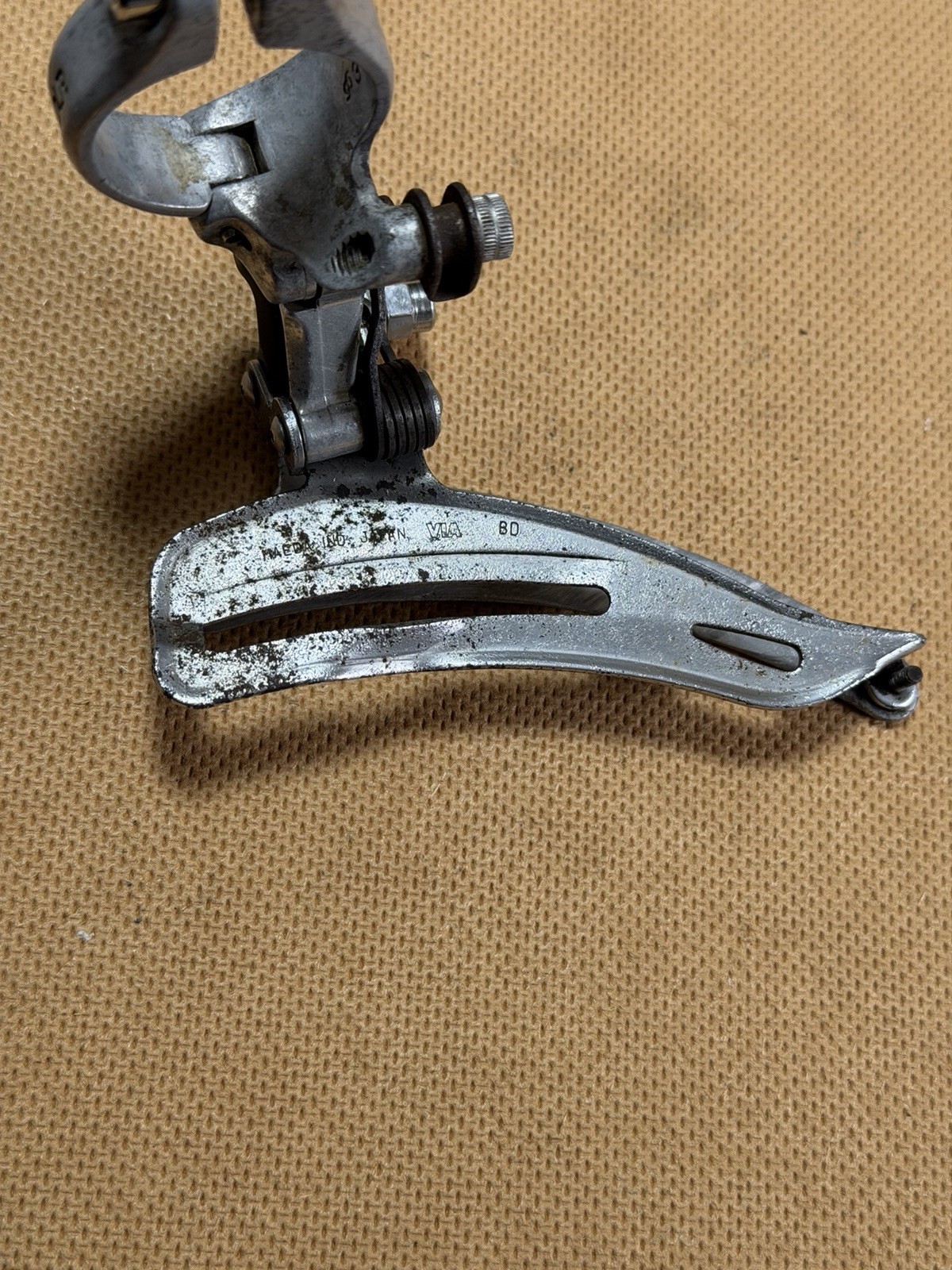 Vintage Suntour XC FD-3500 Clamp-On 31.8 mm Front Derailleur – For Parts