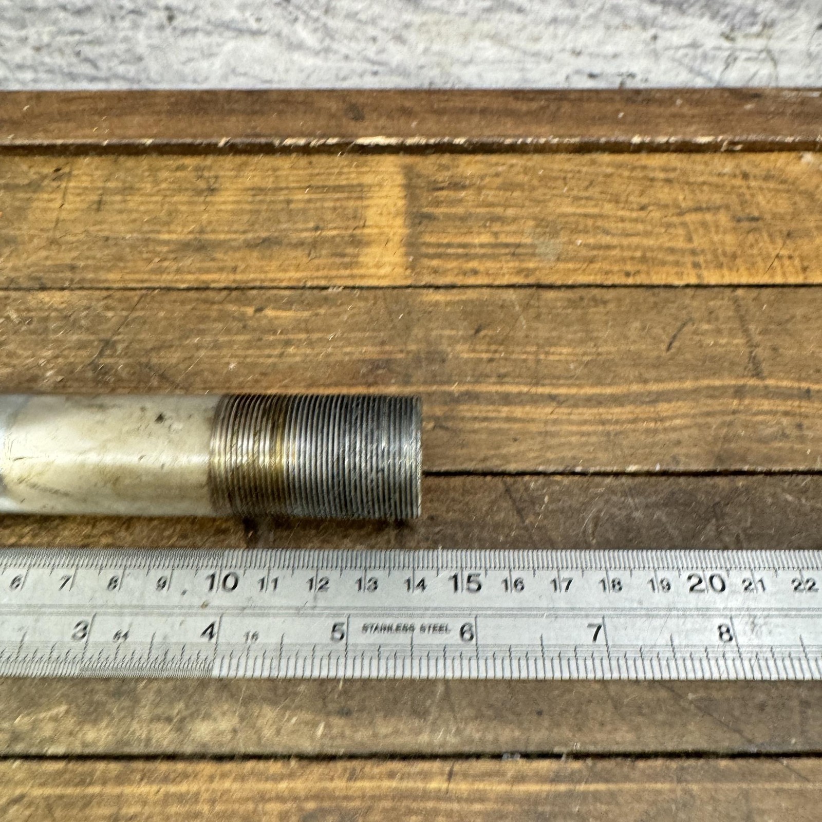 Vintage Dyno Akisu BMX Fork 1 In Threaded 20in Chrome Old School 92 1992