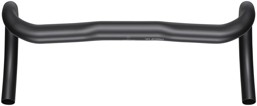 Zipp Service Course 70 Ergo Drop Handlebar 31.8mm 38cm Bead Blast Black Aluminum