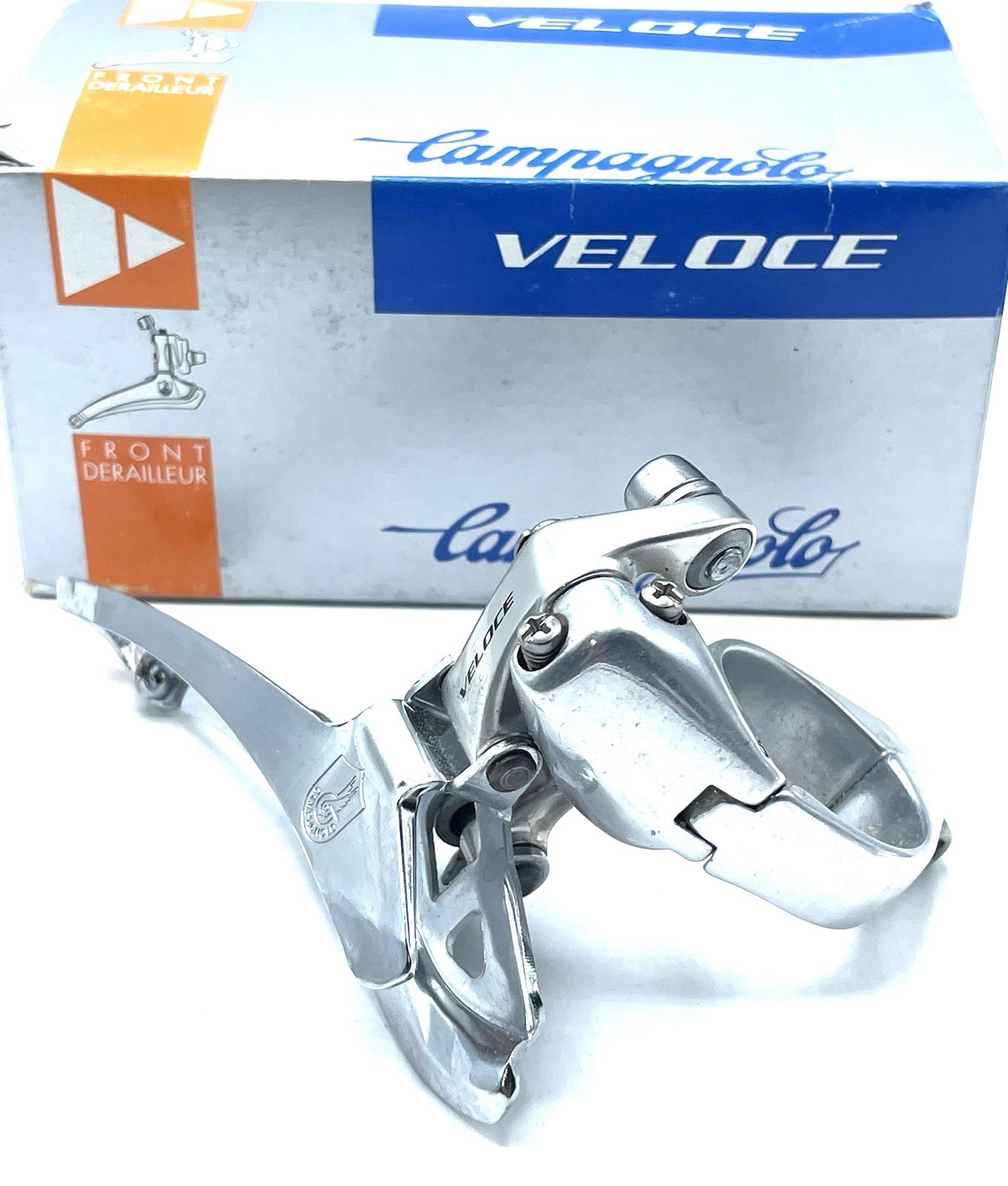 Campagnolo Veloce Front Derailleur 32.0 Bottom Pull NOS Vintage NIB NEW Campy