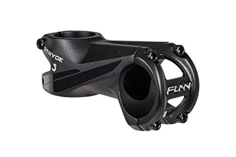 Stryge Bike Drop Stem -5 Degree Length, 35mm Bar Clamp, Mountain, 75mm Black