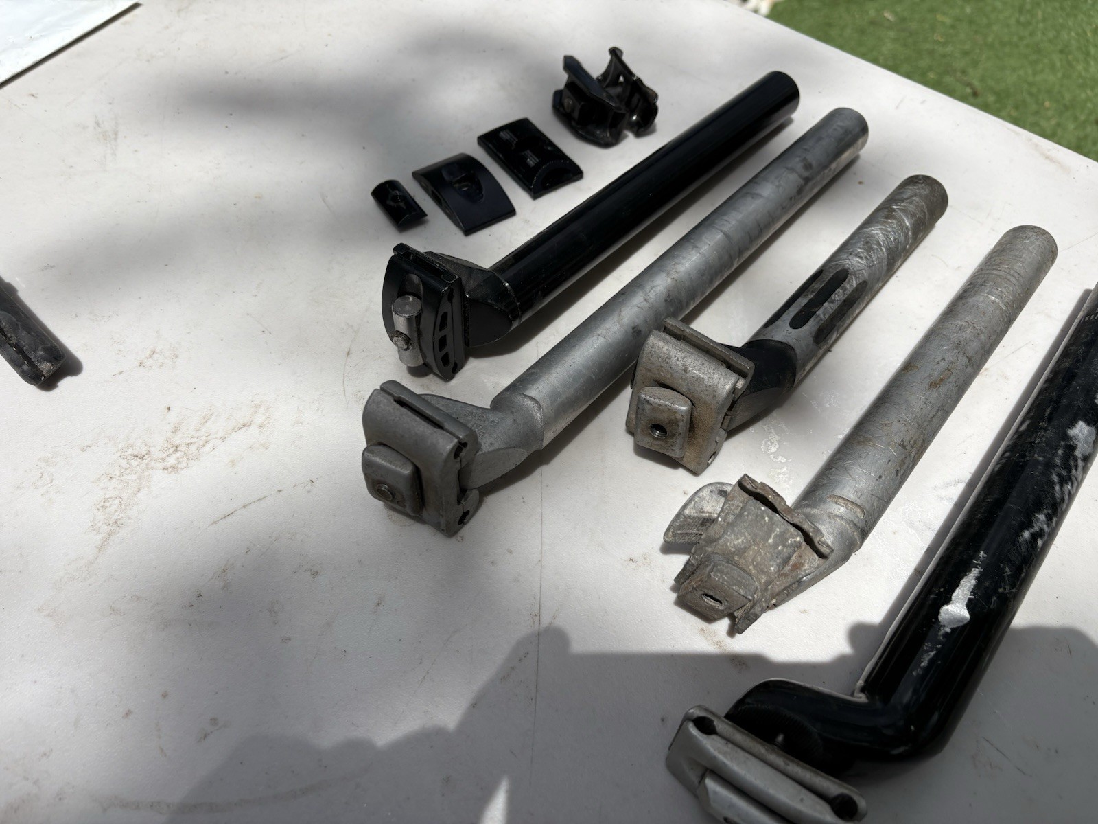 Seat post LOT SR SAKAE Saddle seatpost pillar clamps bike part various