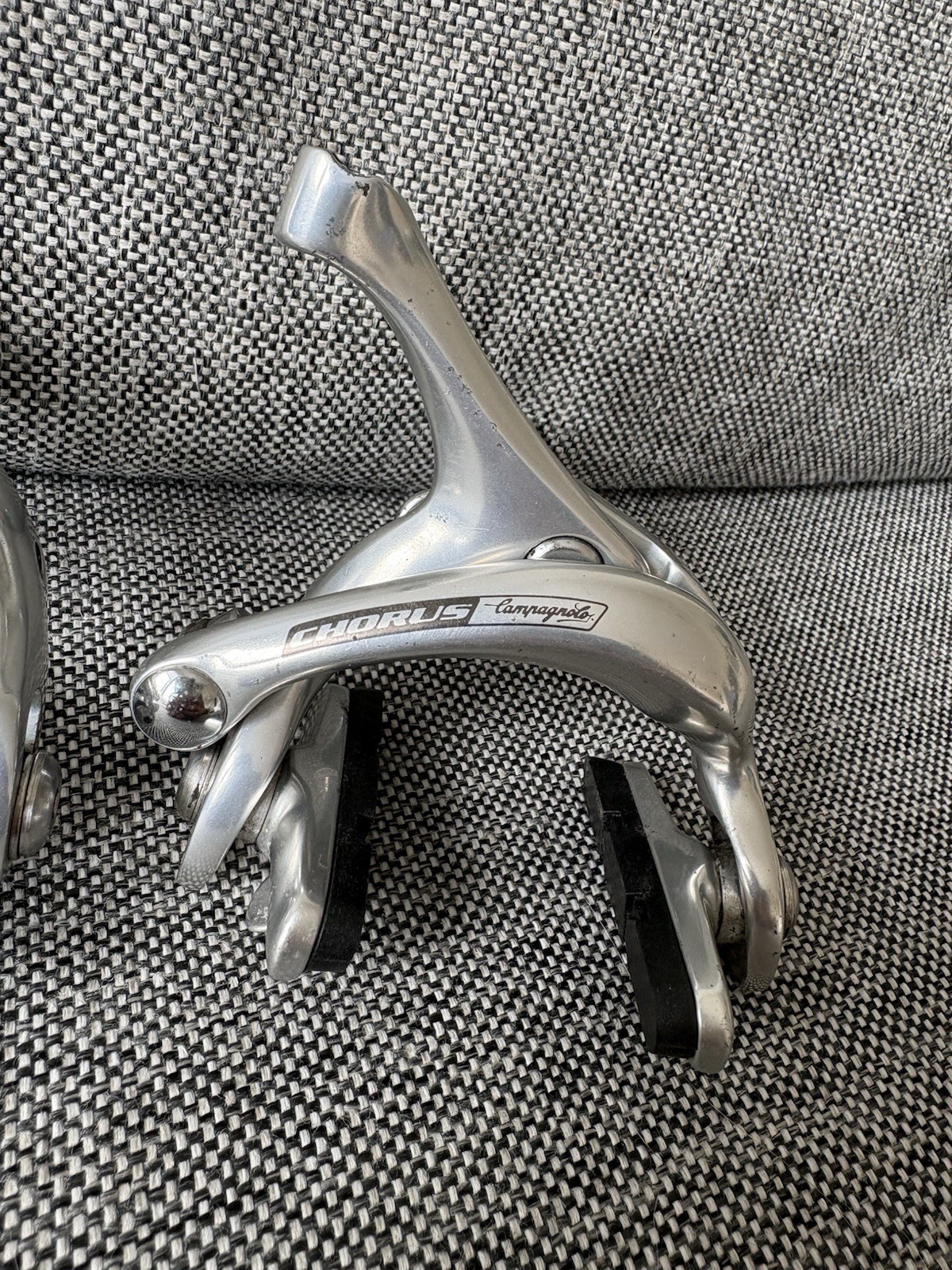 Campagnolo Chorus Differential Rim Brake Calipers Front+Rear Pair Silver As Is