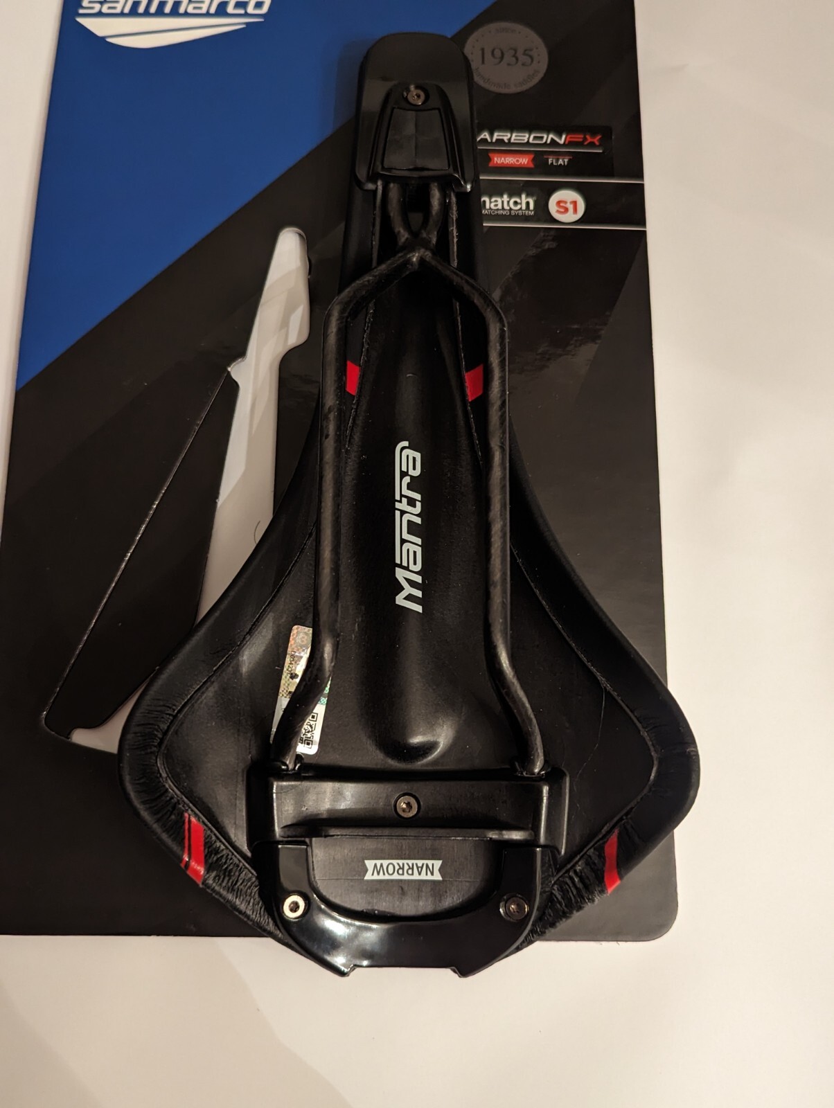 Selle San Marco Full Fit Mantra Carbon Rail Saddle Narrow S1 136mm