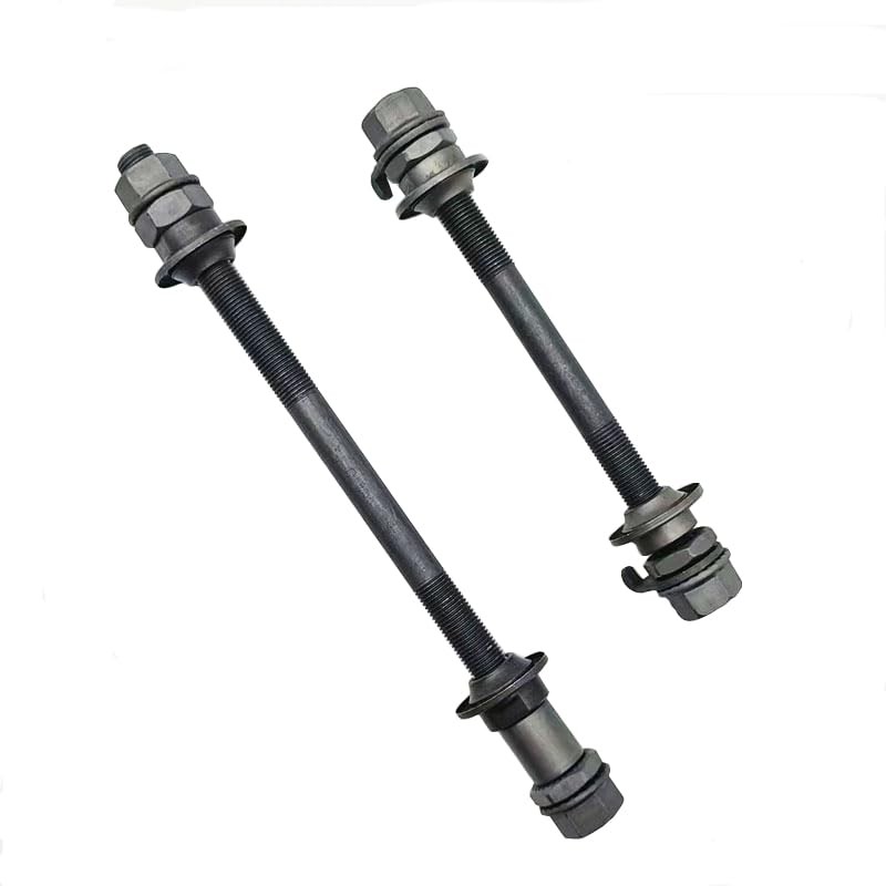 CDHPOWER Bike Axles 140mm/190mm Bicycle Hub Axle Front and Rear 190, black