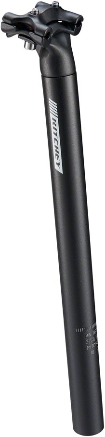 Ritchey RL-1 2-Bolt Seatpost – 30.9mm, 400mm, Black