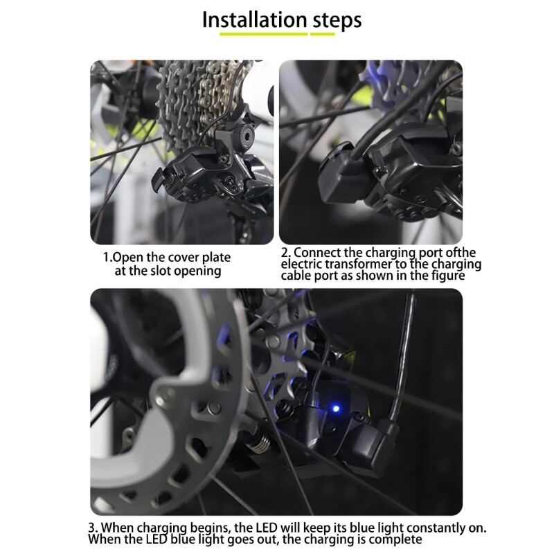 Metal Contact Charging Cord With LED Indicators Durability Charging Cable