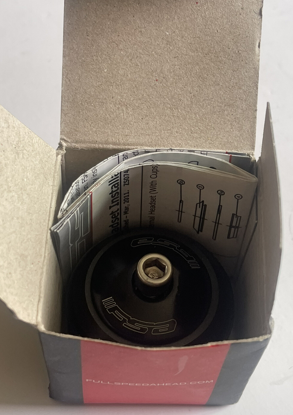 FSA ORBIT 121-045 Orbit CE 7.8mm Compaginai Compatible Black 1 1/8 N 8B