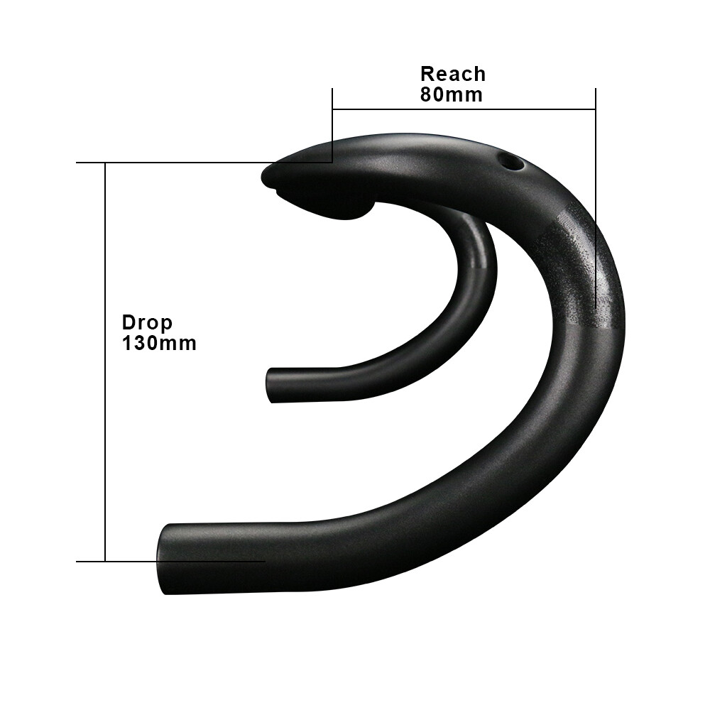 Internal Routing Carbon Bicycle Handlebar 31.8 Road Bike Drop Bars 400/420/440mm