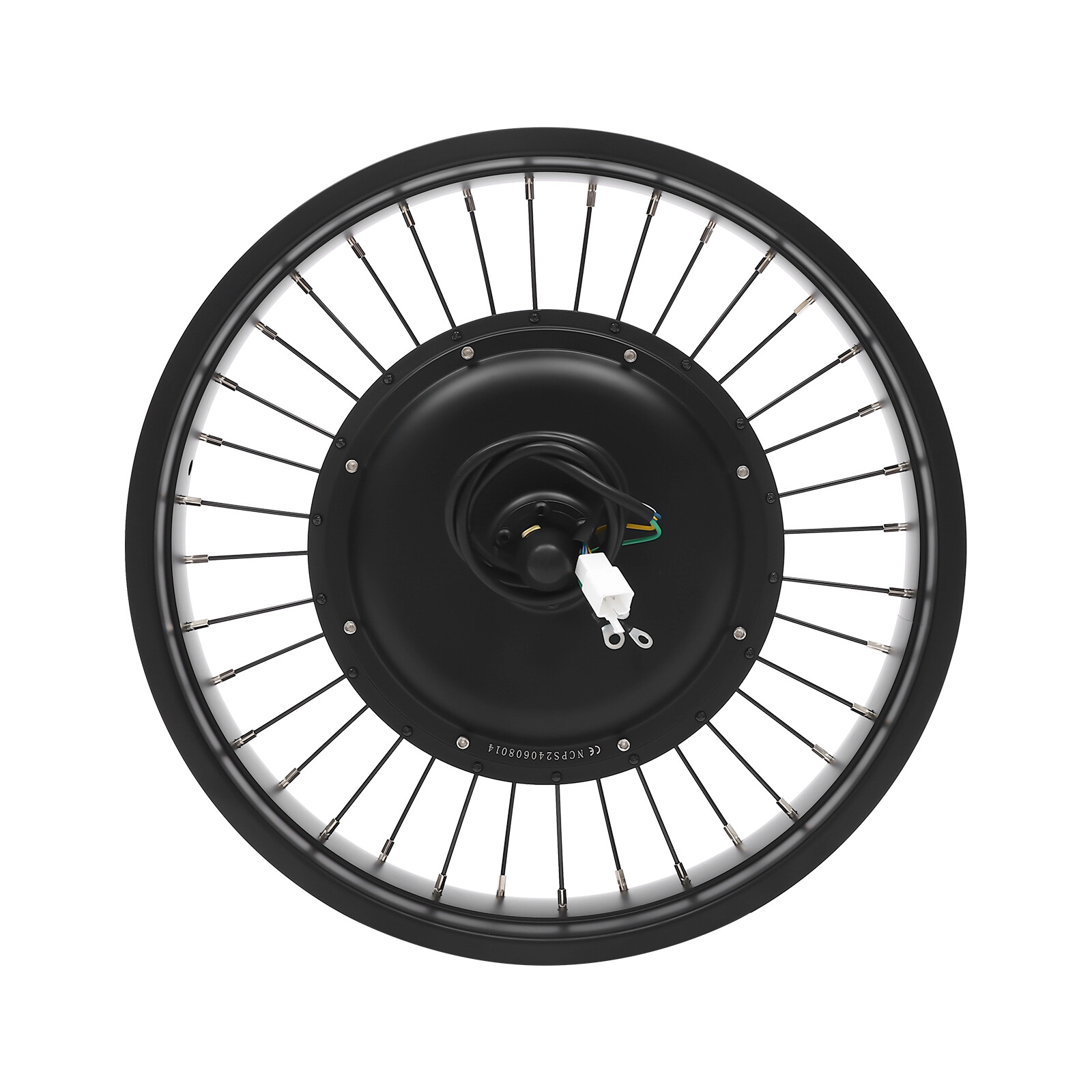 20″ 48V Electric Bicycle Front Wheel Hub Motor Ebike Conversion Kit Fat Tire 1kW