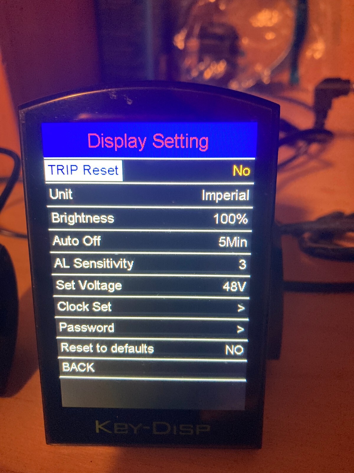 Key-Disp KD986 Color LCD Display for Sondors, Updated with Bluetooth & FindMy
