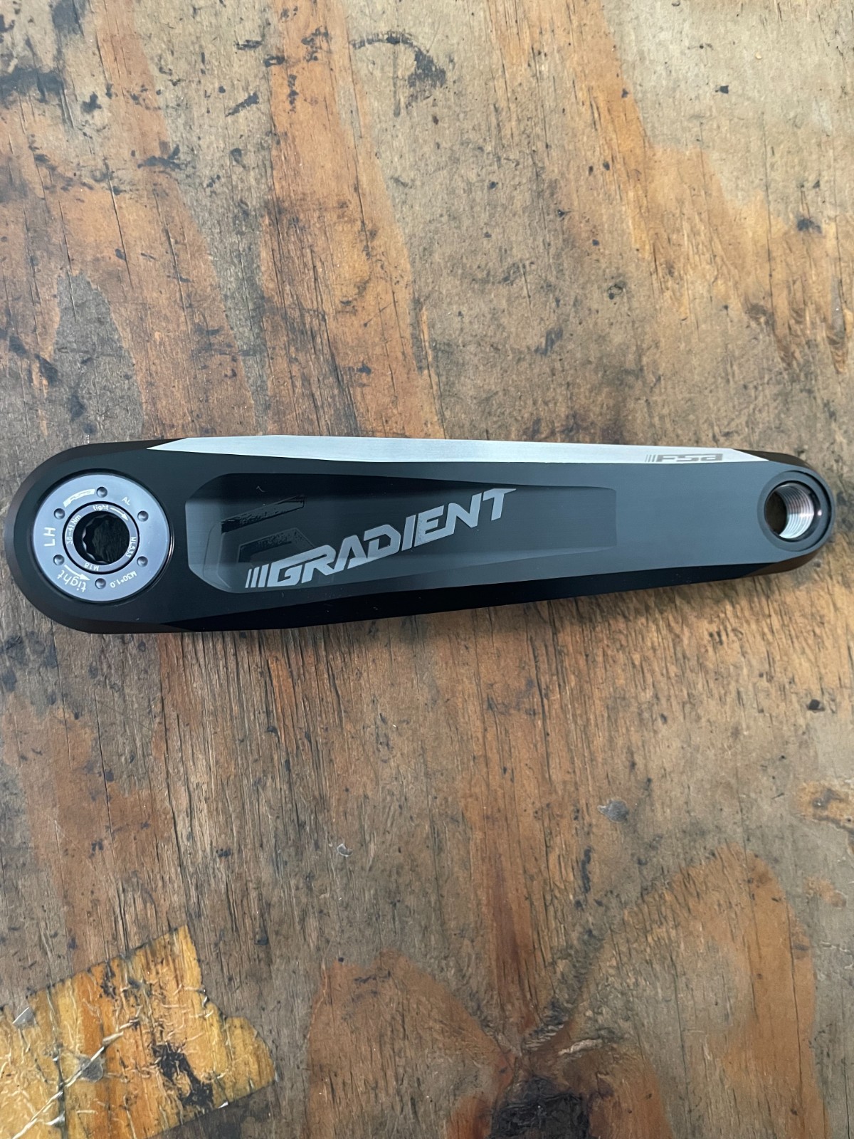 FSA Gradient Modular Crankset 165mm Direct Mount BB392 EVO Black MTB