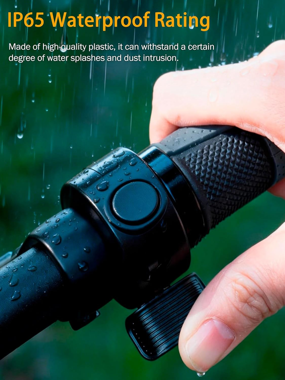 Thumb Throttle Ebike, Electric Bike Thumb Throttle with Male Connector, Waterpro