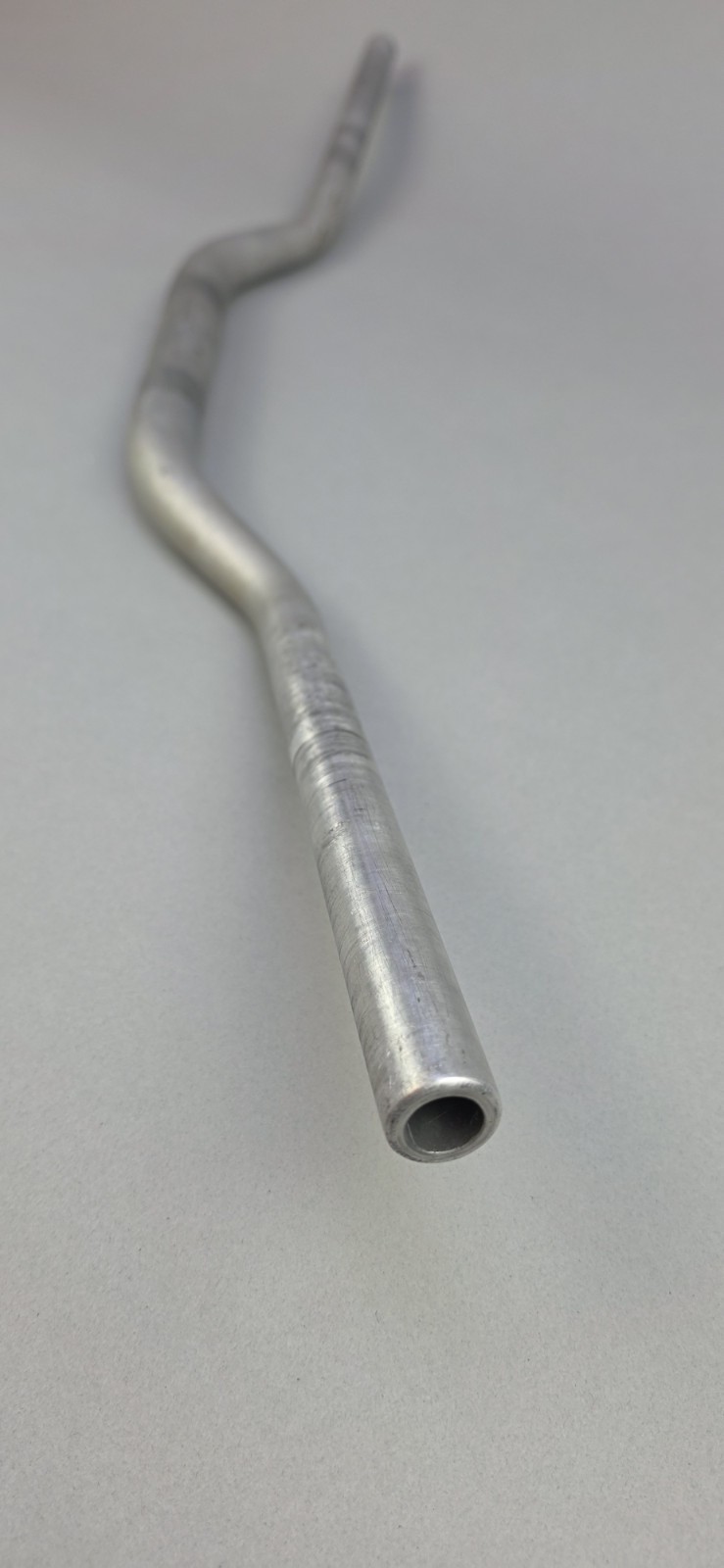 Mountain Bike Riser Bar Handlebars 25.4mm Clamp Aluminum Silver