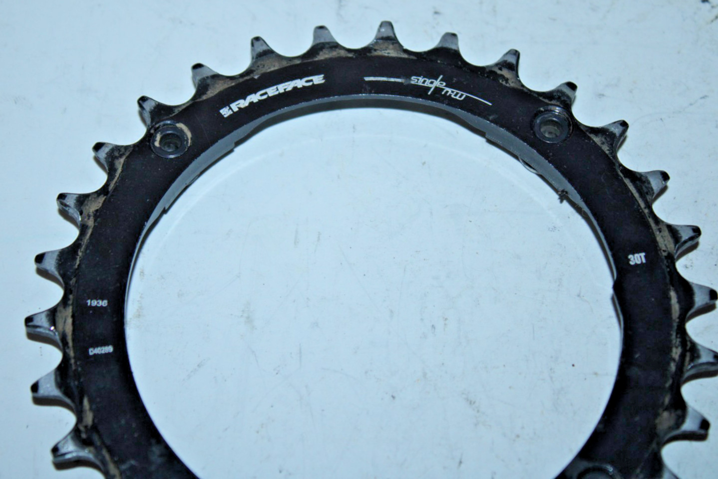 Raceface Single NW MTB Bike Chain Ring 4-Arm 30 Tooth 30T Black 104BCD Gravel :)