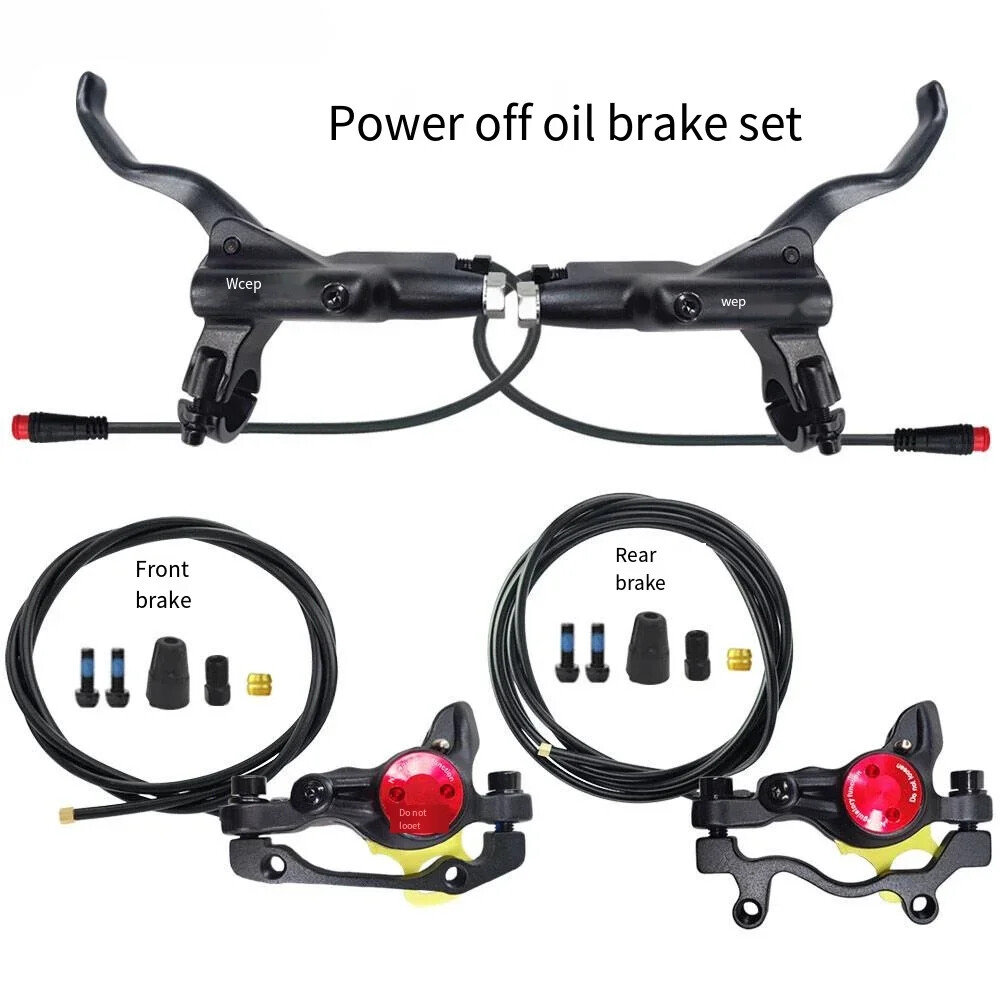 E-bike Power Off Oil Brake for Electric Scooter MTB Foldable 800mm 1400mm