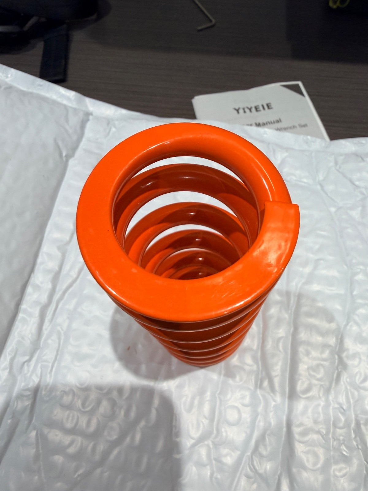 FOX SLS Coil Rear Shock Spring – 650 lb. x 2.65″ / 67mm Stroke, Orange