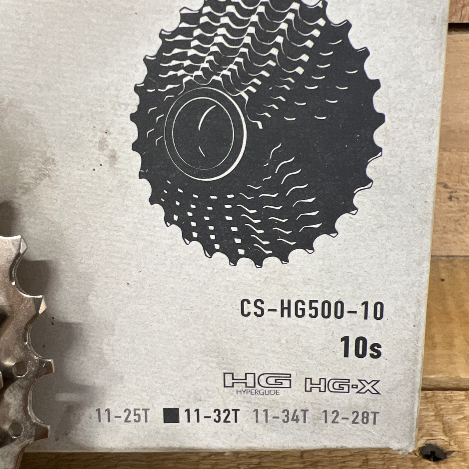 Shimano CS-HG500 Bicycle Cassette 10 Speed 11-32t Silver: NO PACKAGE