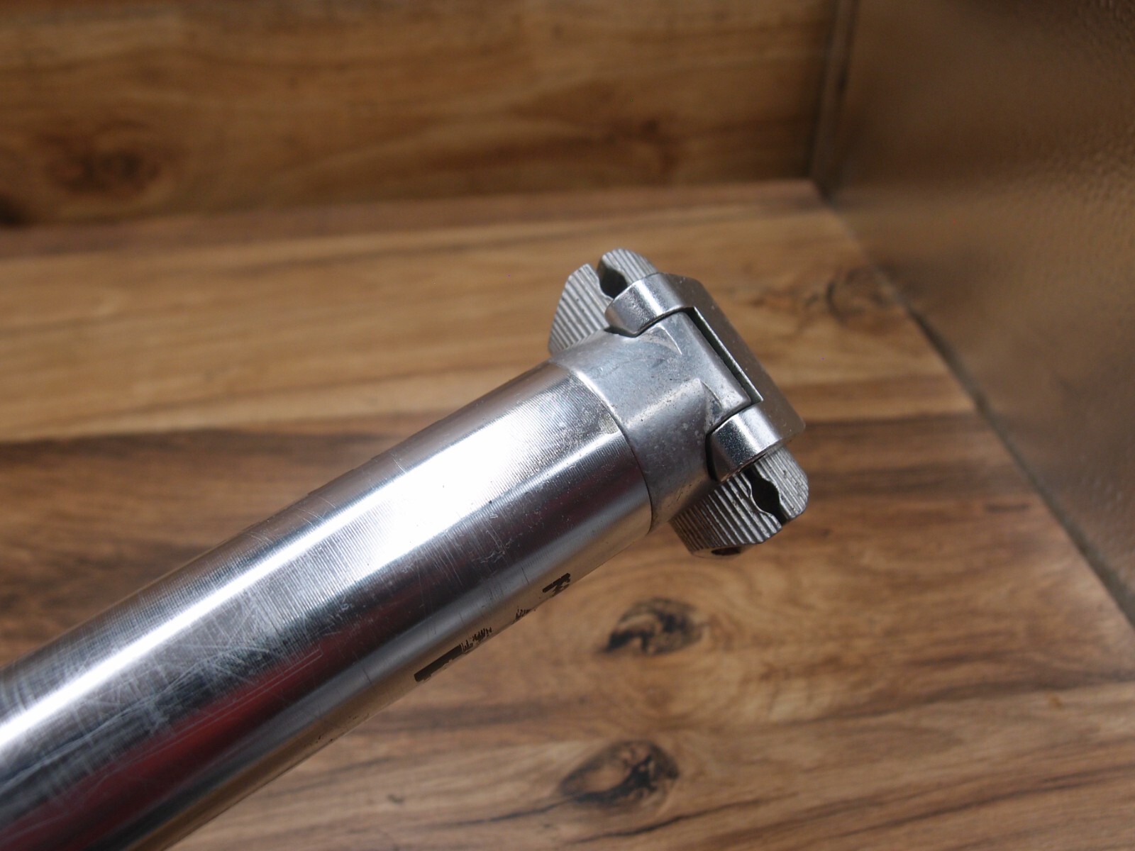 1998 MTB plain seatpost ZANZI POST by JD Components 31.6 mm