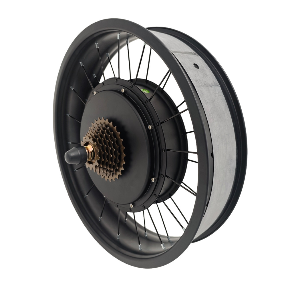 48V 60V 72V 5000W eBike Rear Motor Fat Wheel 175/190mm 20» 24» 26»x4.0 inch