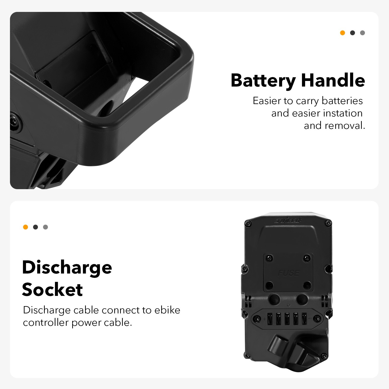 Juiced Ebike Battery Replacement 52V 15.6Ah 52 volt Lithium ion Battery